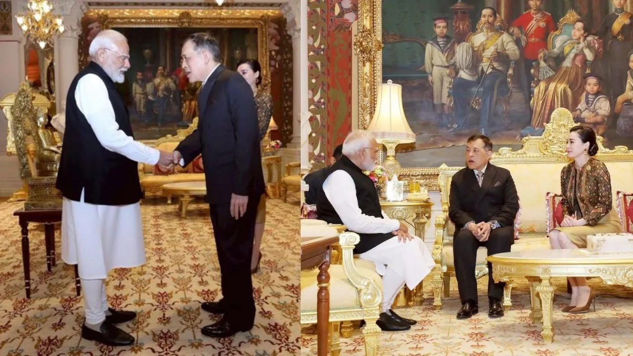 पीएम मोदी ने महामहिम राजा महा वजिरालोंगकोर्न से मुलाकात की
