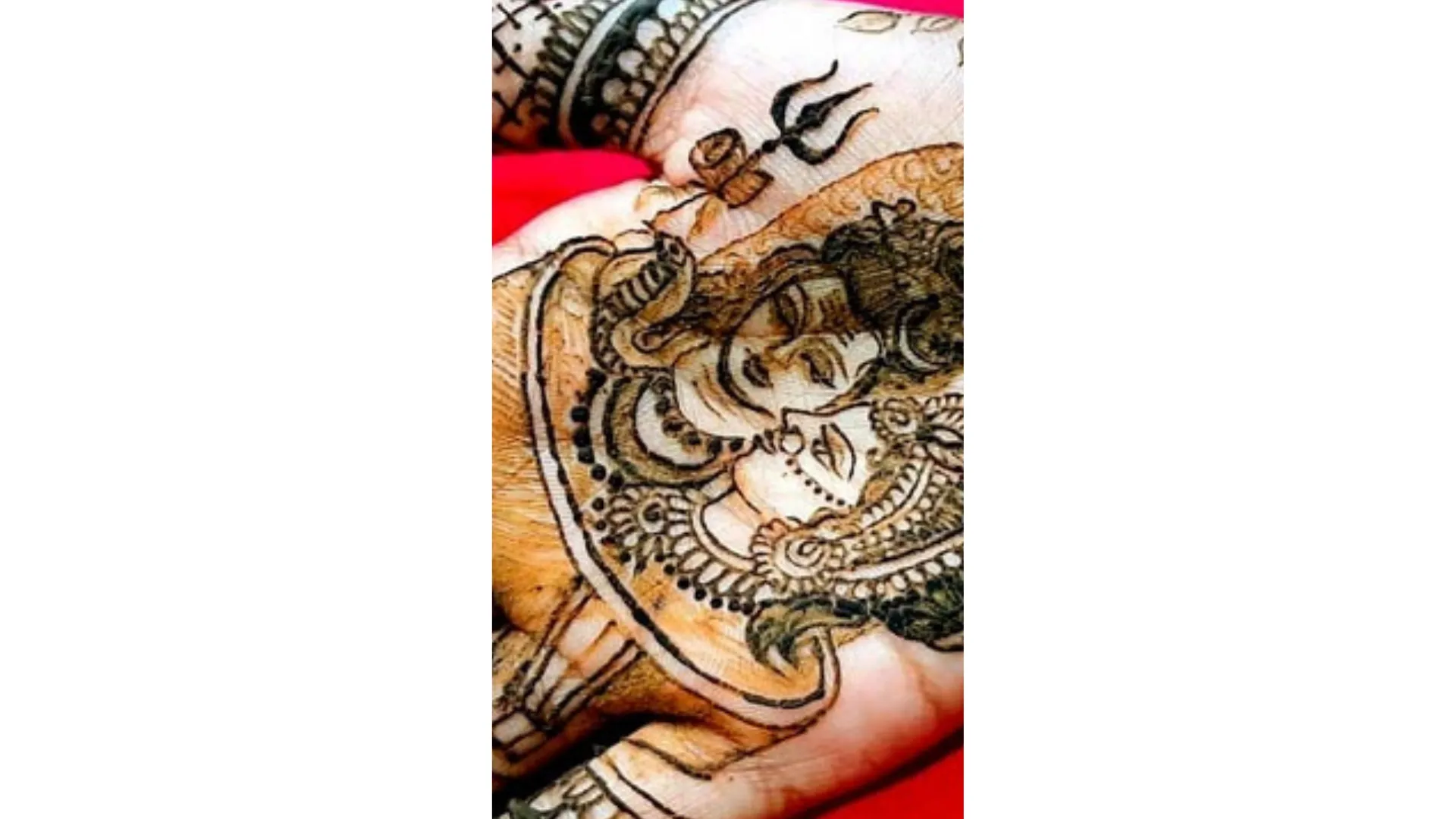 Art Passion 3/4 Shiva & Parvati Design Mehndi Tool's| Henna Stamps Stencils  for Easy