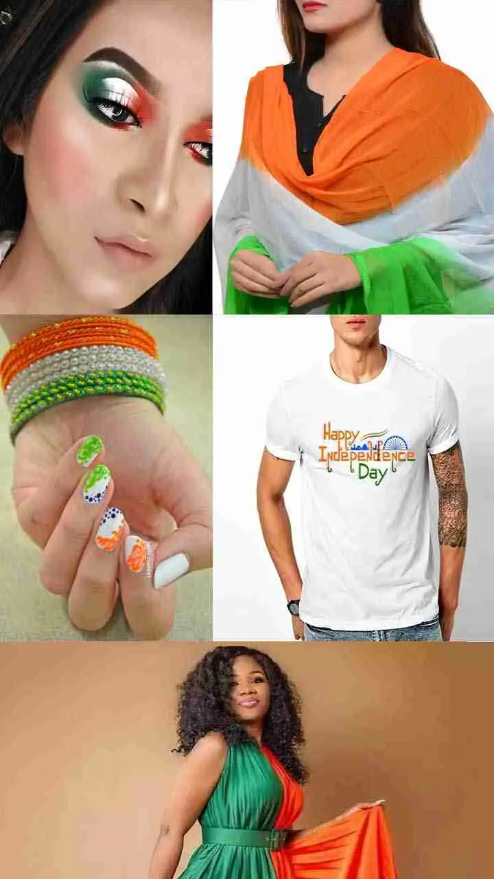 Indian Flag Colors Inspired Outfit - Ananya Tales