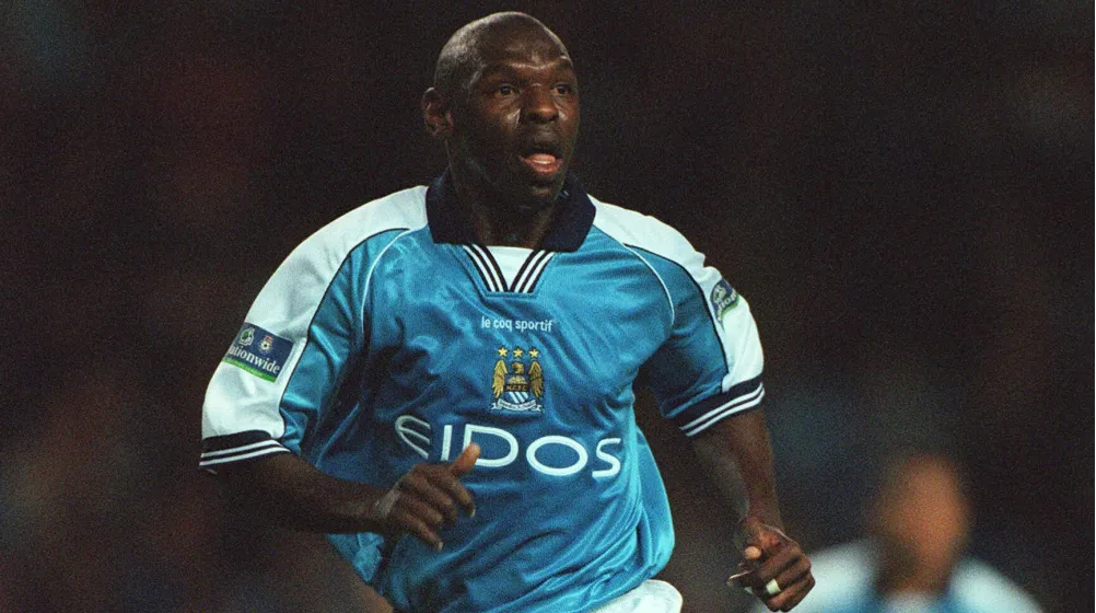 Shaun Goater of Manchester City