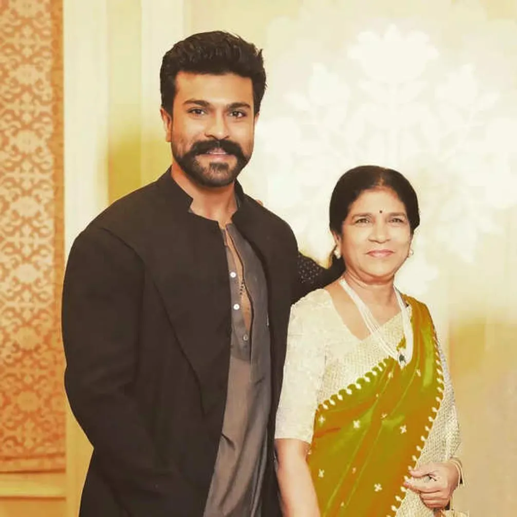 Ram Charan mom Surekha 
