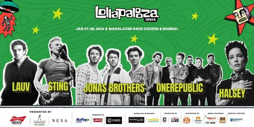Lollapalooza India 2024 | Lolla India Concert Tickets - BookMyShow