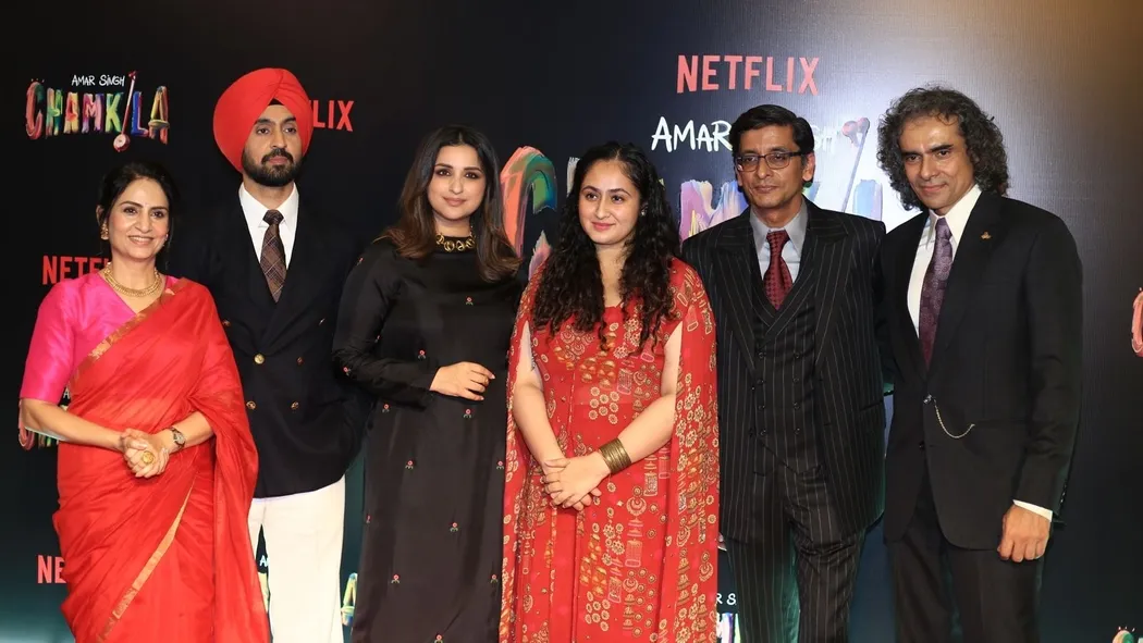 Amar Singh Chamkila screening: Triptii Dimri, Kartik Aaryan, Wamiqa Gabbi  join Diljit Dosanjh and Parineeti Chopra | Hindustan Times