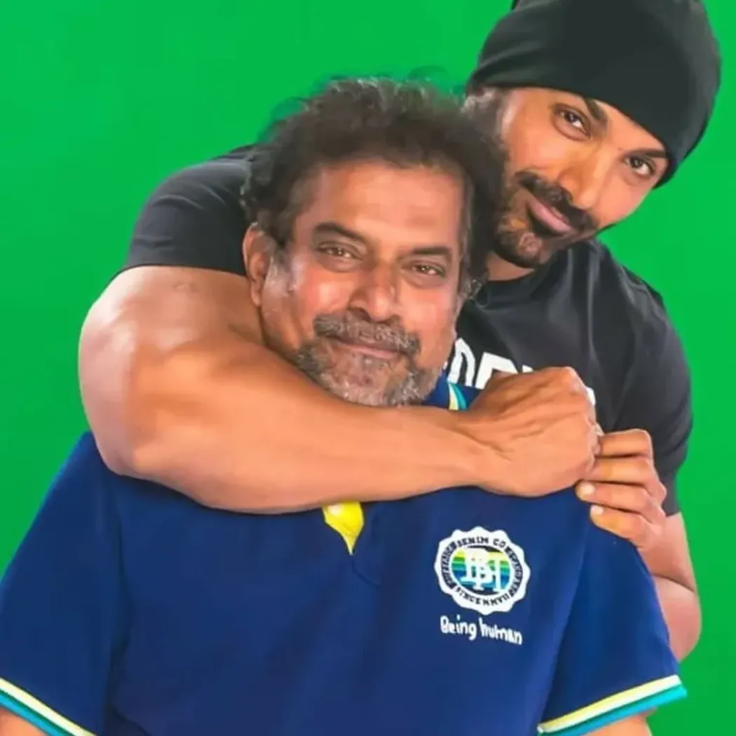 Pradeep Bandekar with John Abraham