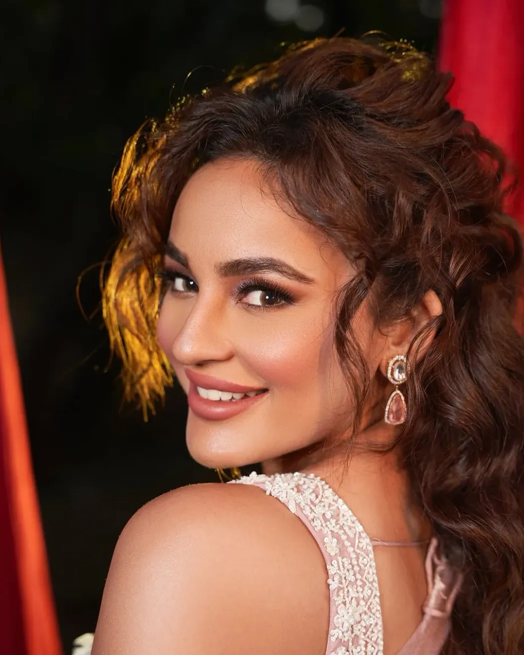 Seerat Kapoor Shines in 69K Pink Sharara