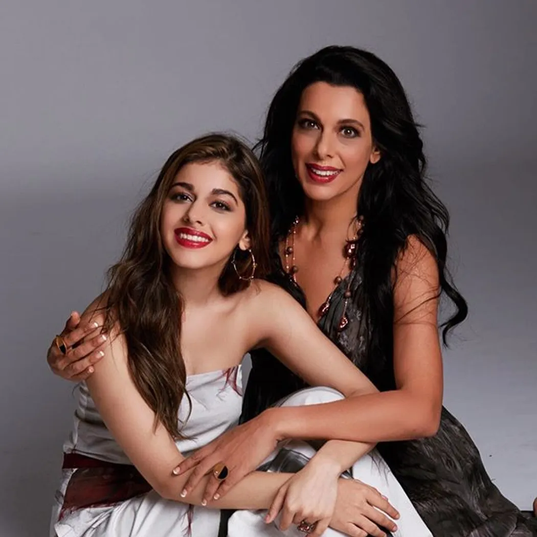 Pooja Bedi and Alaya