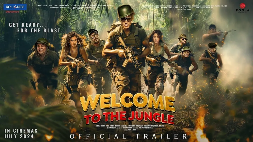 Welcome 3: To The Jungle - Trailer | Akshay Kumar | Nana Patekar | Sanjay  Dutt | Sunil Shetty, Anil