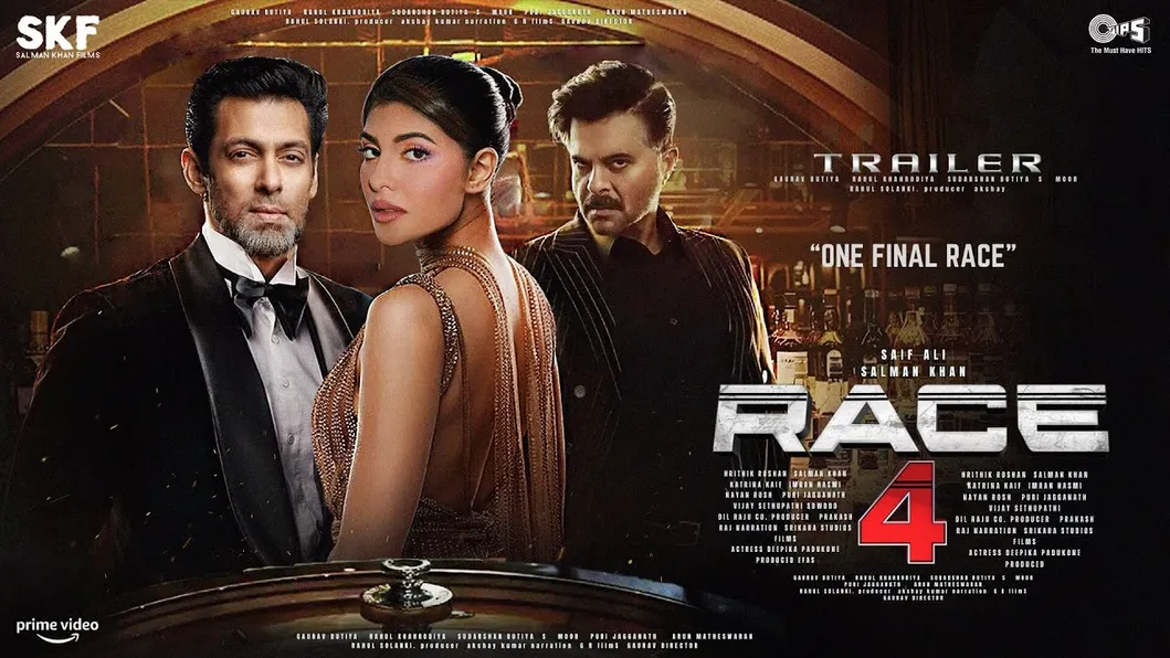 RACE 4 - Trailer | Salman Khan | Saif Ali Khan | John Abraham | Anil K,  Remo D'Souza, Jacqueline F.