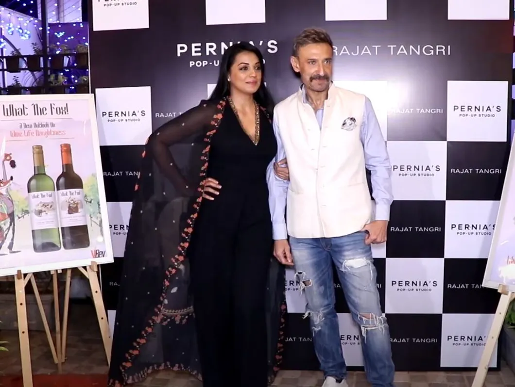 Mugdha Godse and Rahul Dev