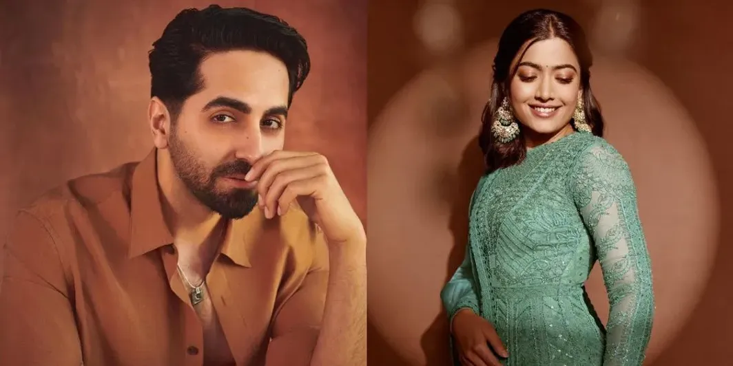 Ayushmann Khurrana and Rashmika Mandanna To Play The Lead Pair In "Vampires  of Vijay Nagar" - Bollyo News