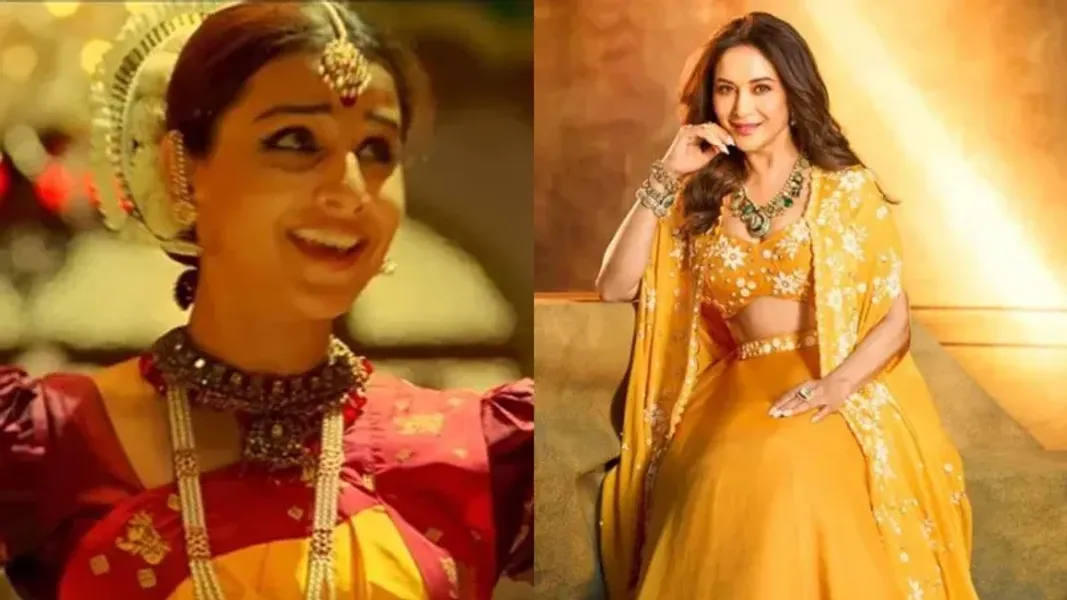 Madhuri Dixit will dance with Vidya Balan on 'Aami Je Tomar', fans demand - bring Kartik Aaryan along too - Vidya Balan, Madhuri Dixit to have dance face off on Aami Je