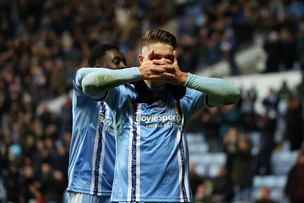 Gyokeres in his typical celebration- Sportz Point.com