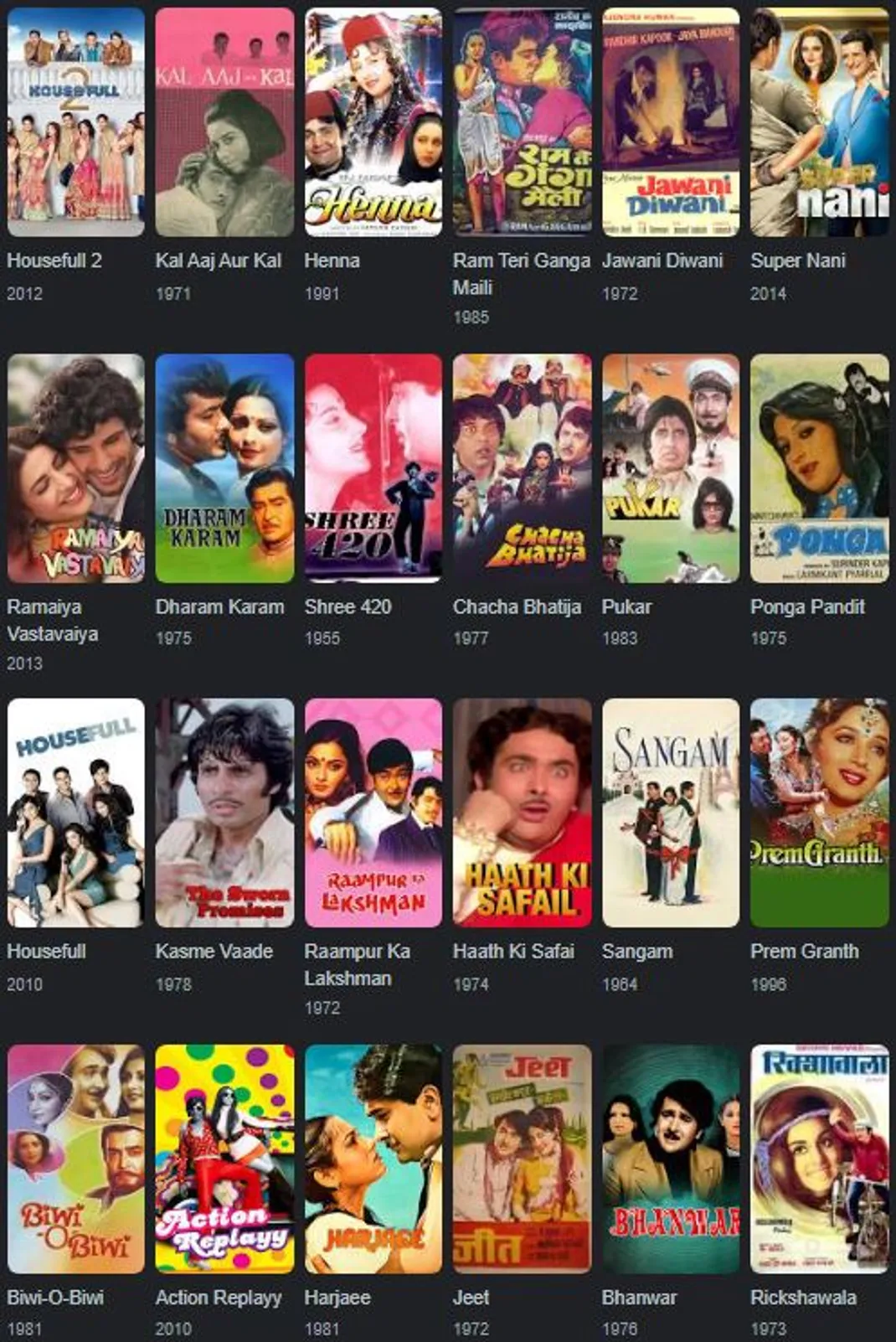 Randhir Kapoor films