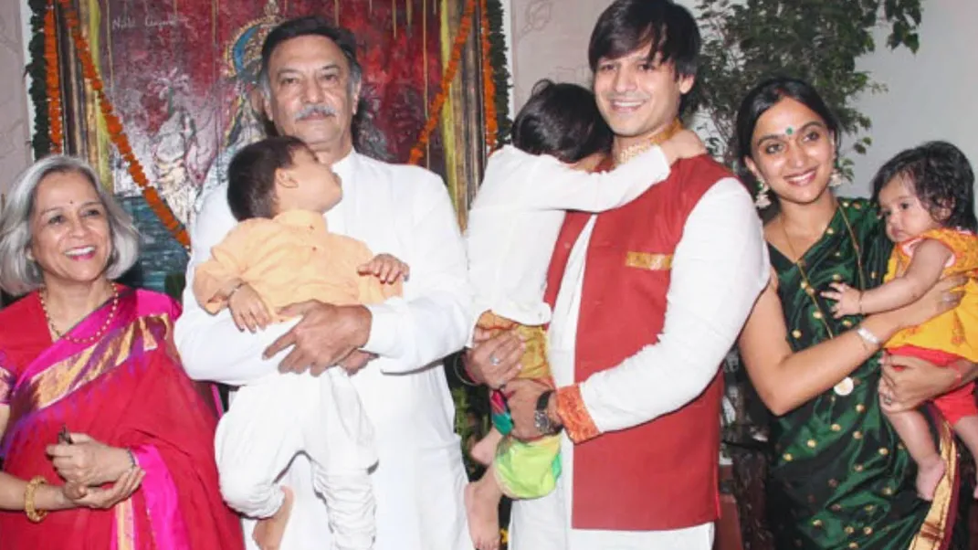 Actor Suresh Oberoi With His Grandchildren, Wife and Son | Daughter |  Biography | Life Story - YouTube