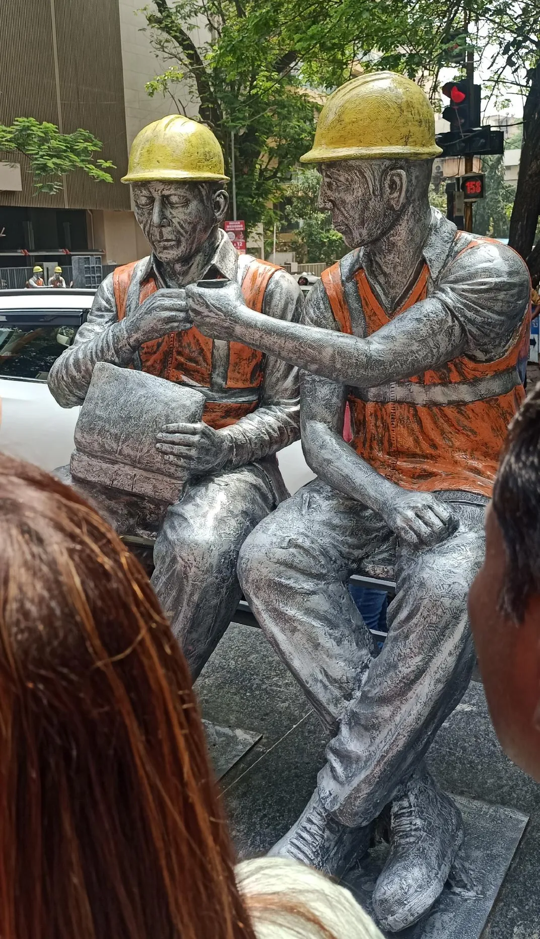 Tea-Break sculpture by Sangeeta Babani