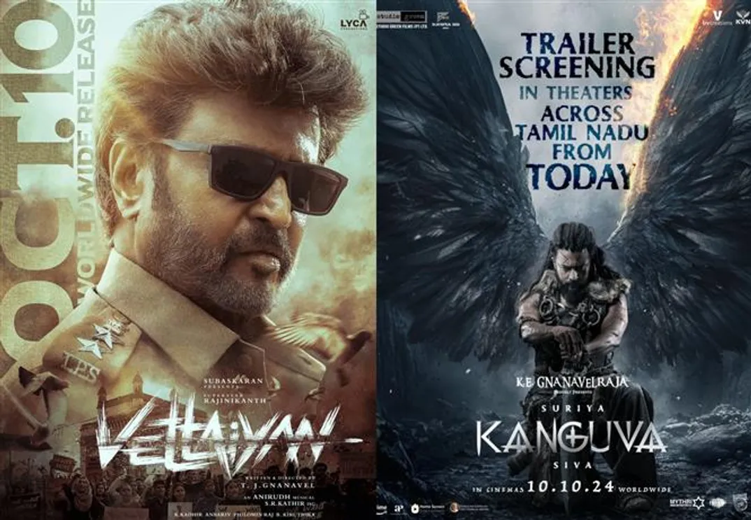 Vettaiyan release date confirms clash with Kanguva! Rajinikanth vs Suriya  this Dussehra! Tamil Movie, Music Reviews and News