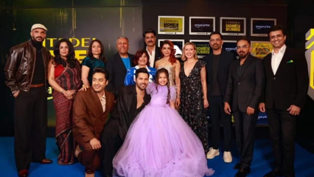 Samantha, Varun Dhawan, Shahid Kapoor, Arjun Kapoor attend the premiere of  Citadel: Honey Bunny, see pics