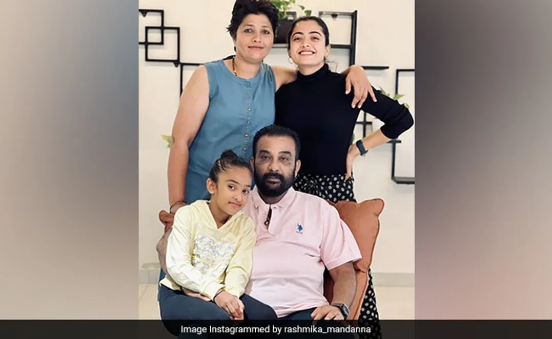 Meet Pushpa Star Rashmika Mandanna's "Real Family"