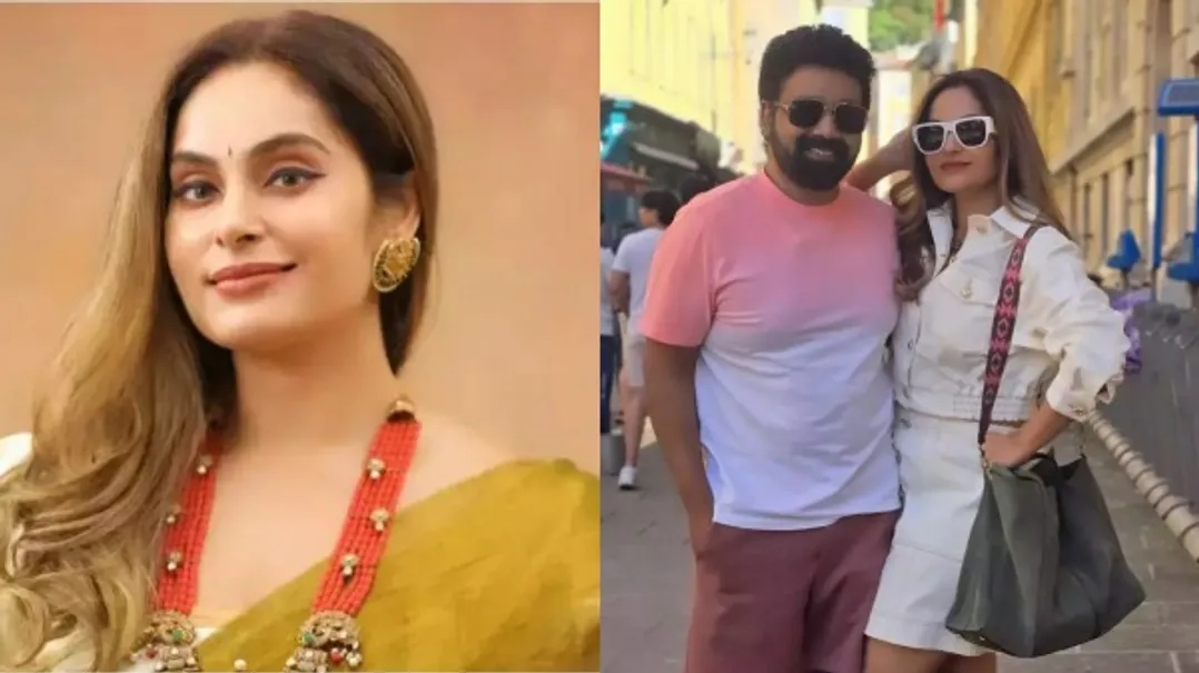 Shrutika arjun: கட்டிப்பிடித்து முத்தம் கொடுத்து.. இந்தி பிக்பாஸில்  எமோஷனலான ஸ்ருதிகா! | Actress Shrutika arjun meets her husband and sonin  Hindi bigg boss 18 show - Tamil Filmibeat