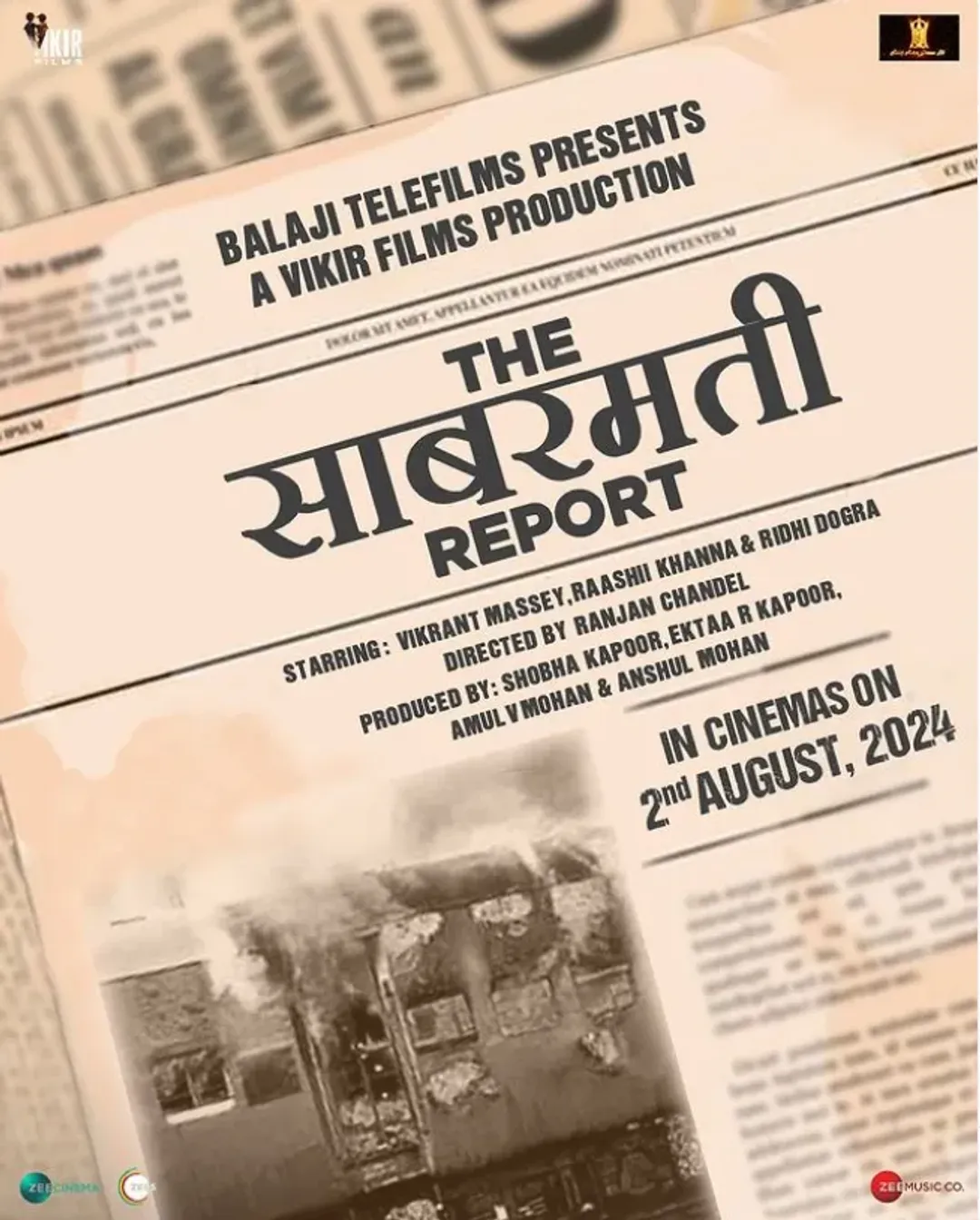 Vikrant Massey's work front