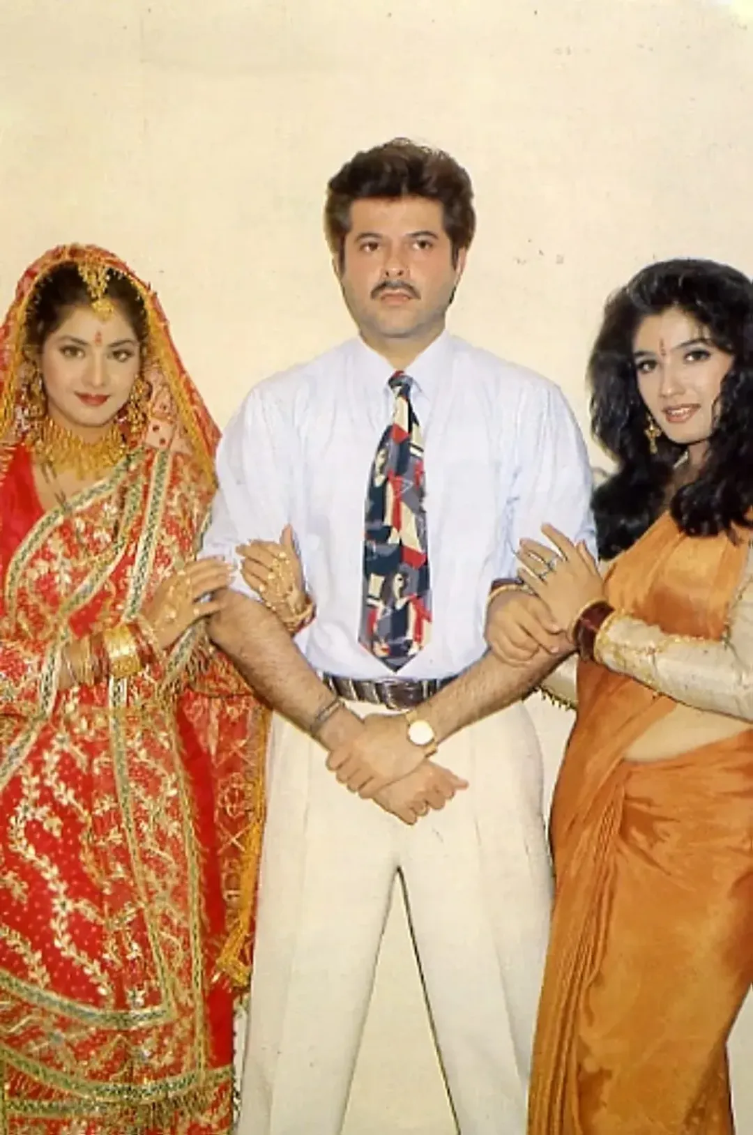 Divya Bharti with anil kapoor