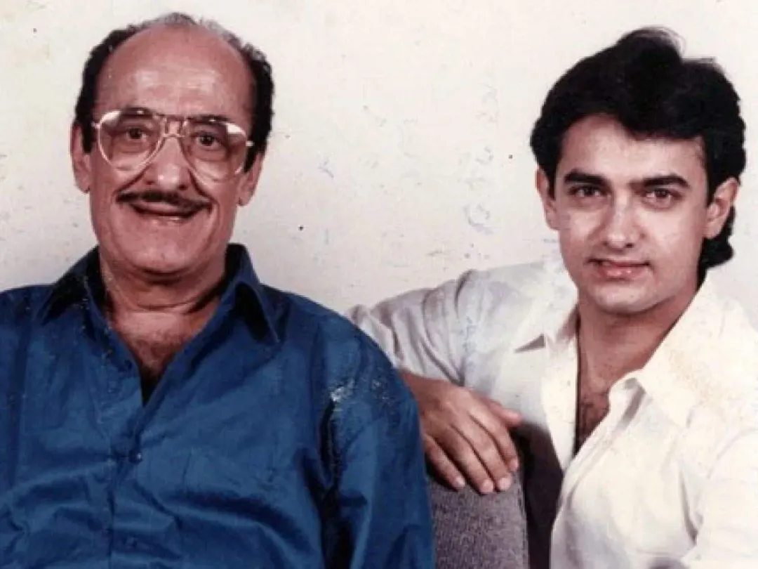 aamir khan with  Nasir Hussain