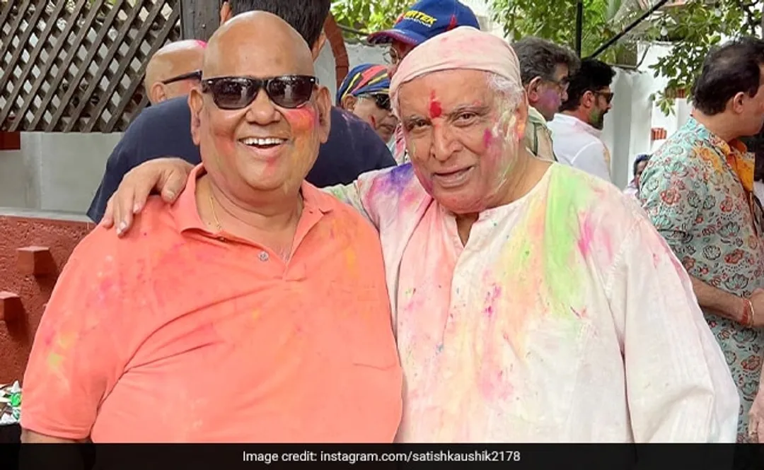 Satish Kaushik Celebrated Holi At Javed Akhtar's Party. See His Last Social Media Post
