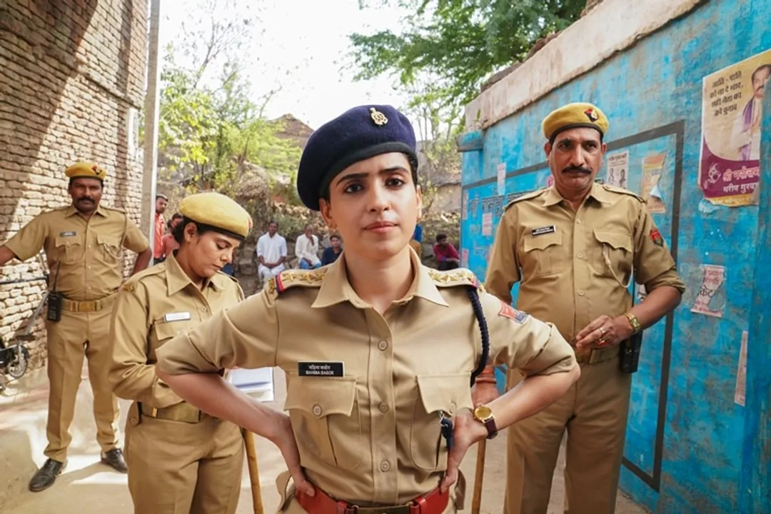 What Sanya Malhotra had to do to play a cop in Kathal |