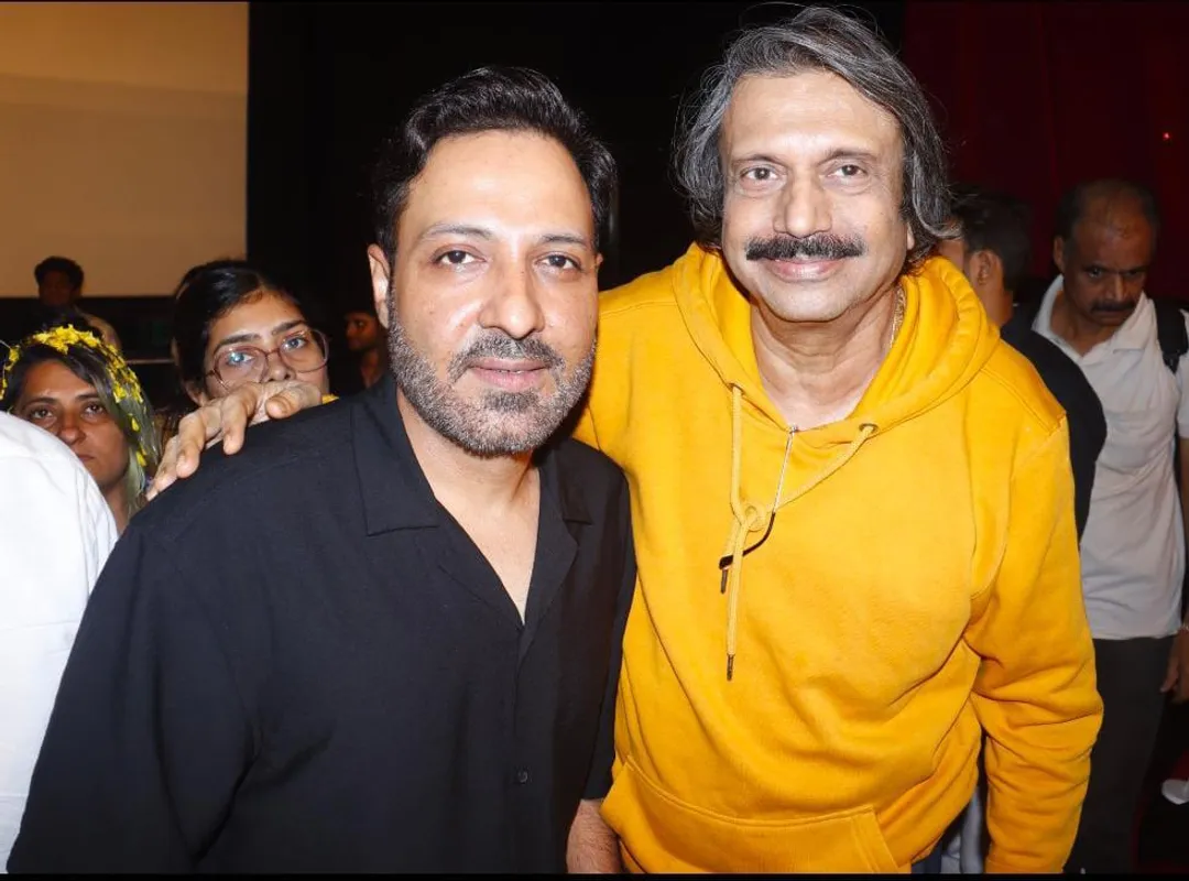 Director Karan Sharma with Chaitanya Padukone