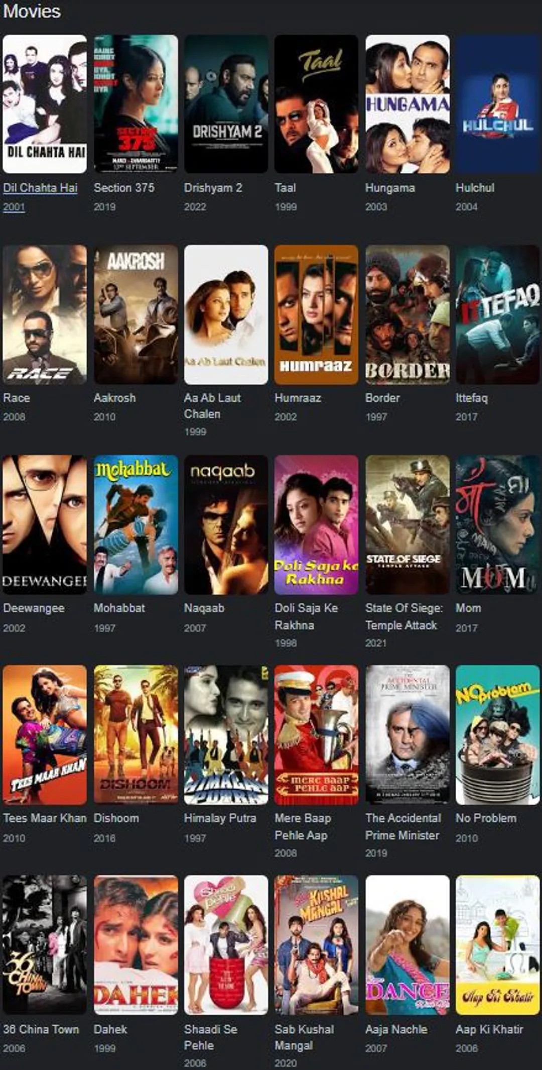 Akshaye Khanna: filmography