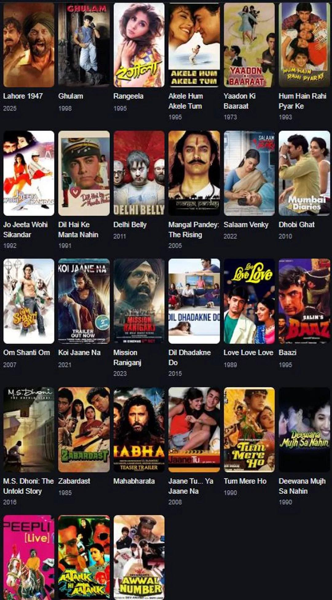 Aamir Khan Champion of Quality Cinema and Impactful Storytelling