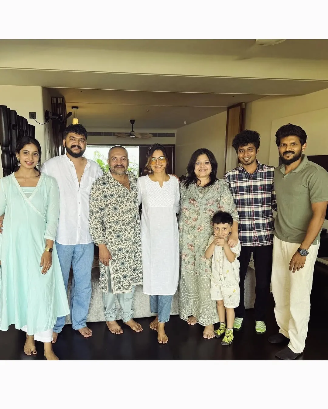 Manju Warrier Soubin Shahir Eid celebration 