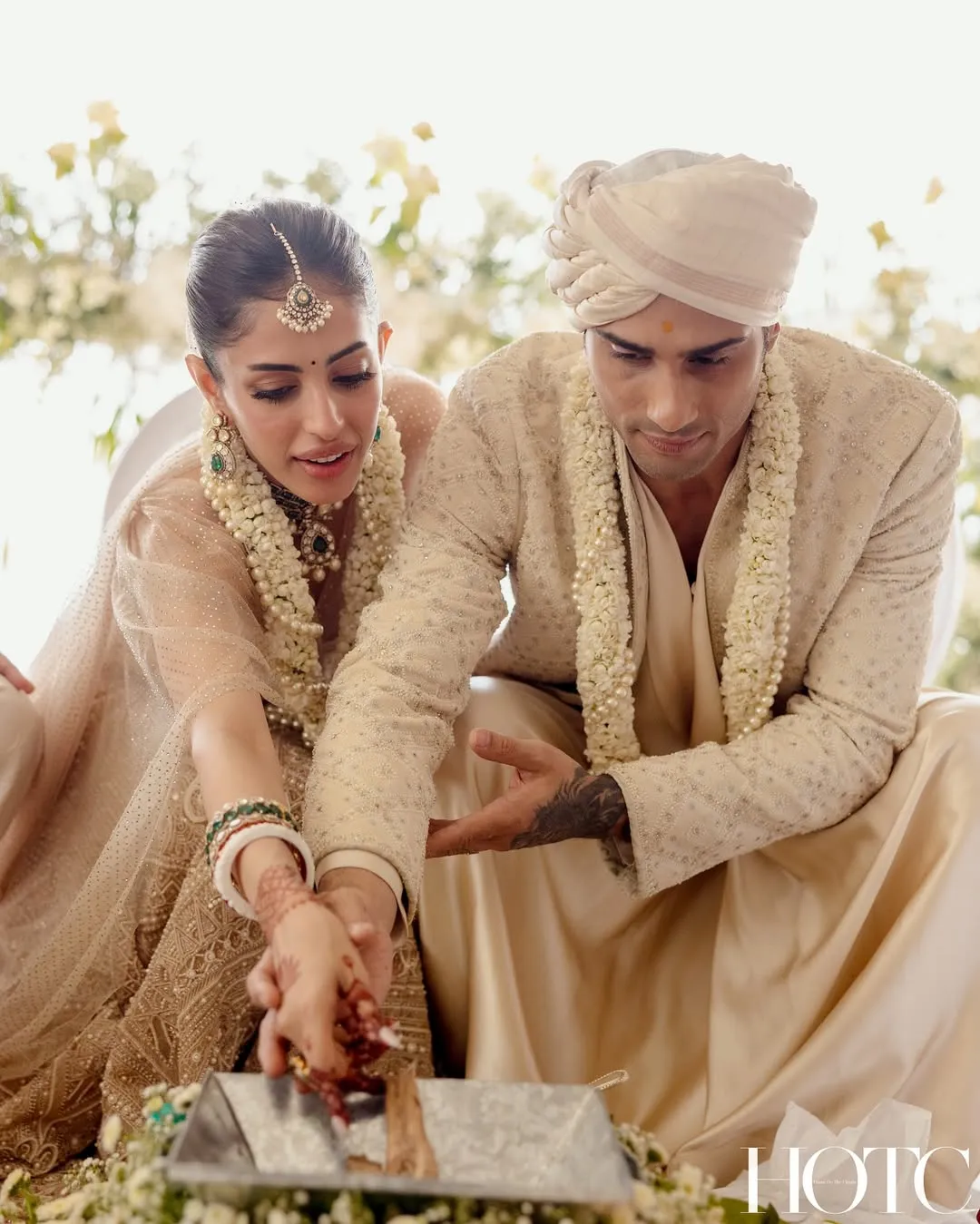 Prateik Babbar-Priya Banerjee wedding pic