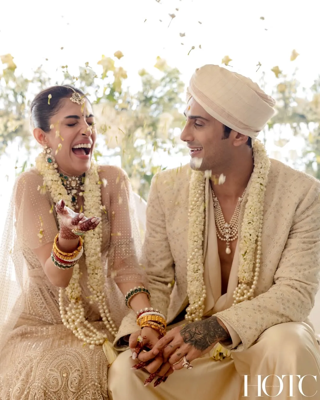 Prateik Babbar-Priya Banerjee wedding pic