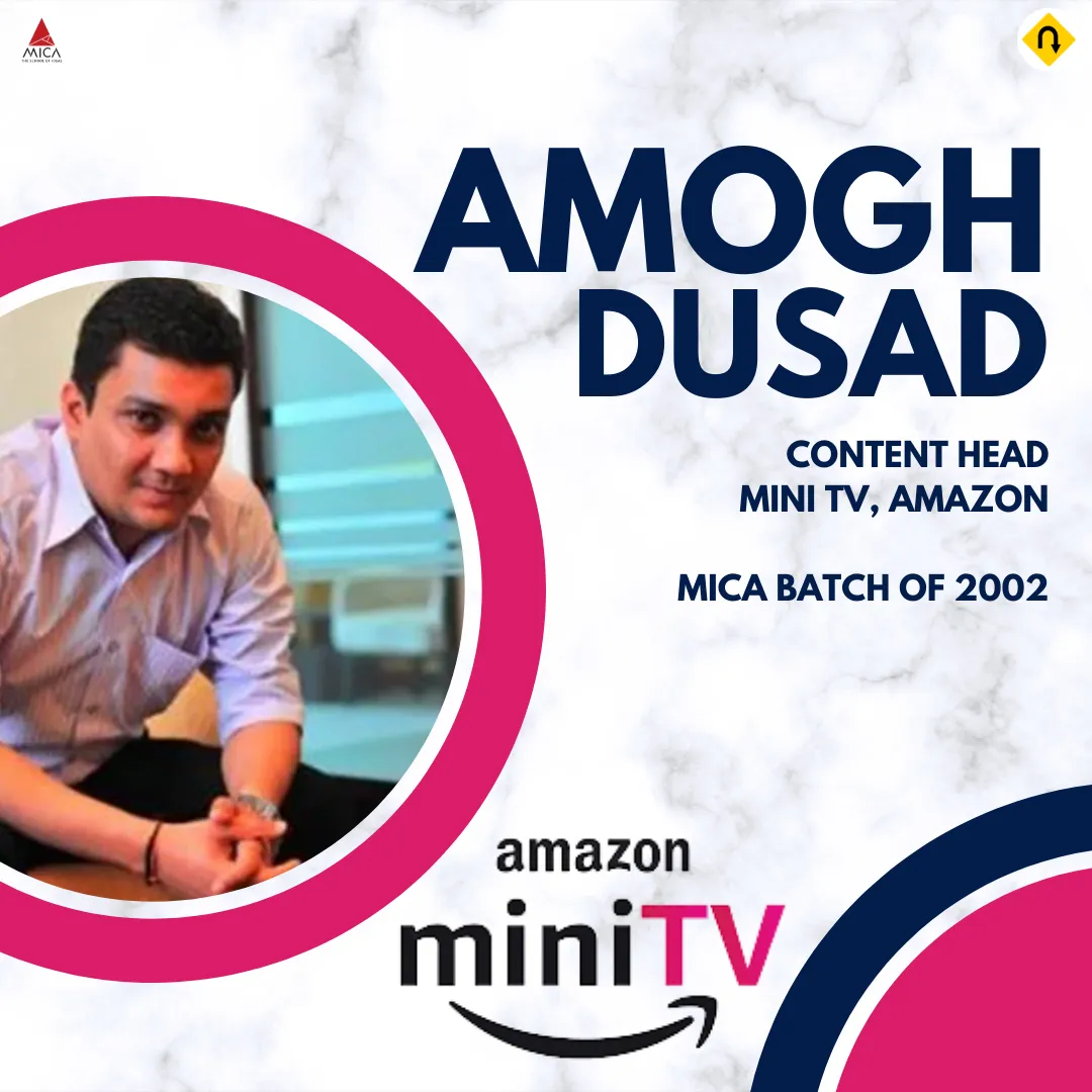 Amogh Dusad, Head of Content, Amazon miniTV