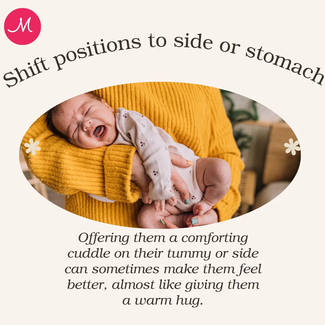 side and stomach position 