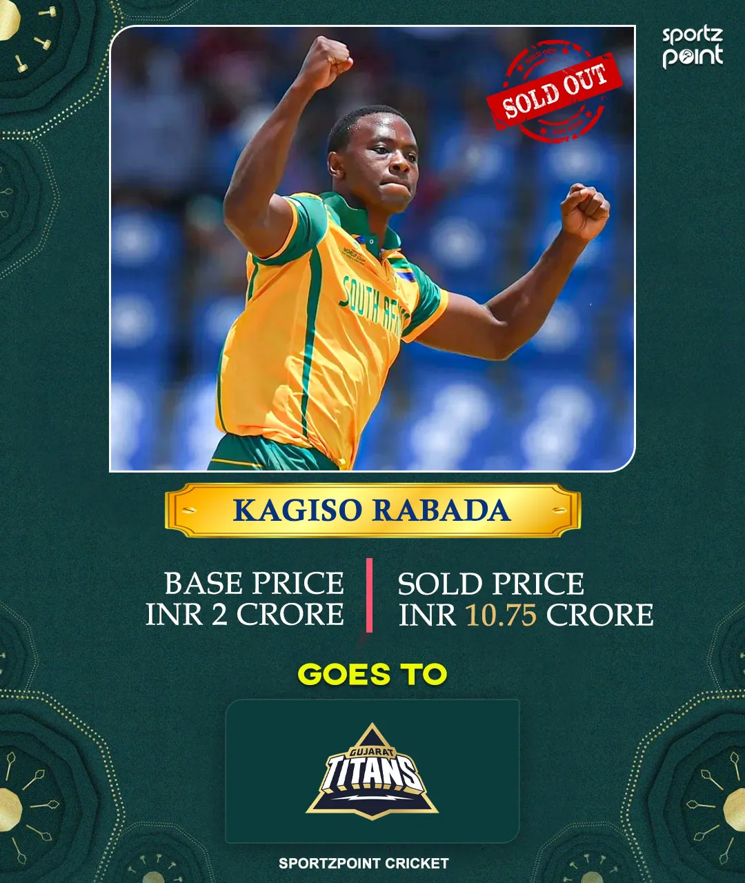 IPL 2025 Auction LIVE Updates | Arshdeep Singh goes to PBKS, Rabada to GT - sportzpoint.com