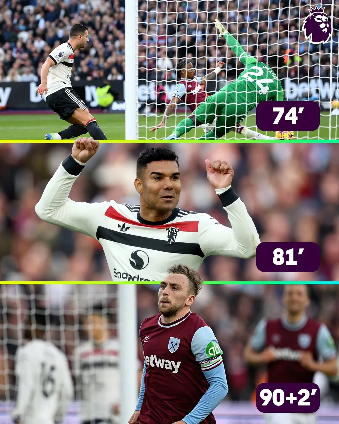 West Ham United vs Manchester United Premier League 2024-25 live scores, news and updates - sportzpoint.com