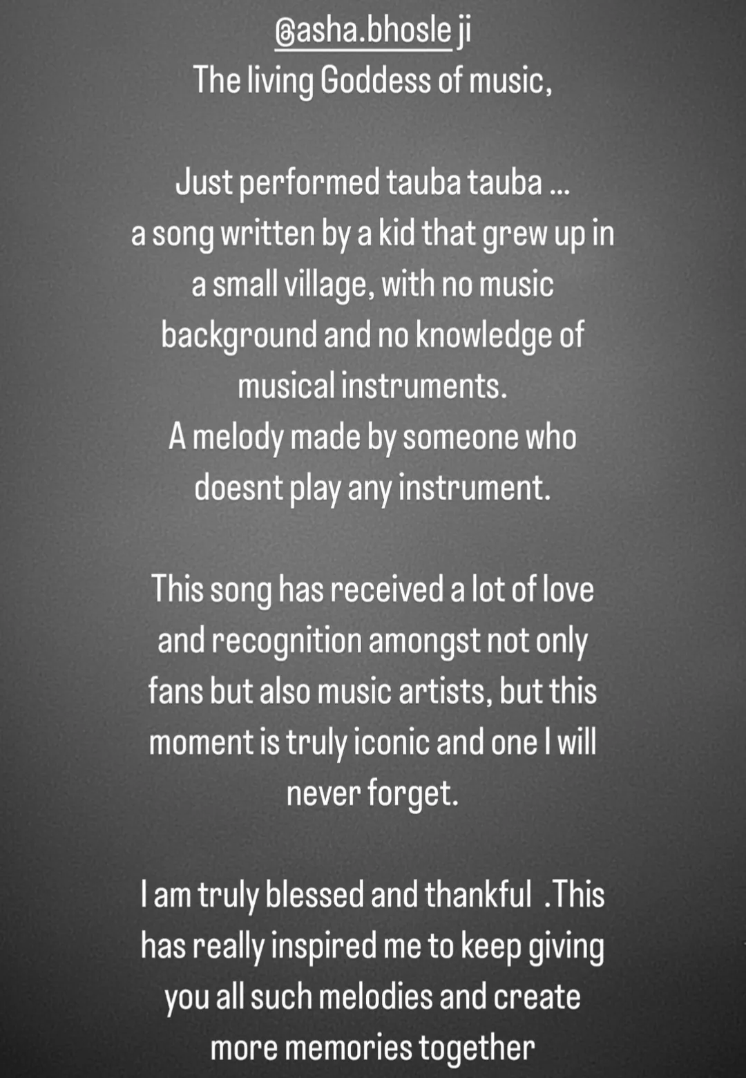 Karan Aujla asha bhosle