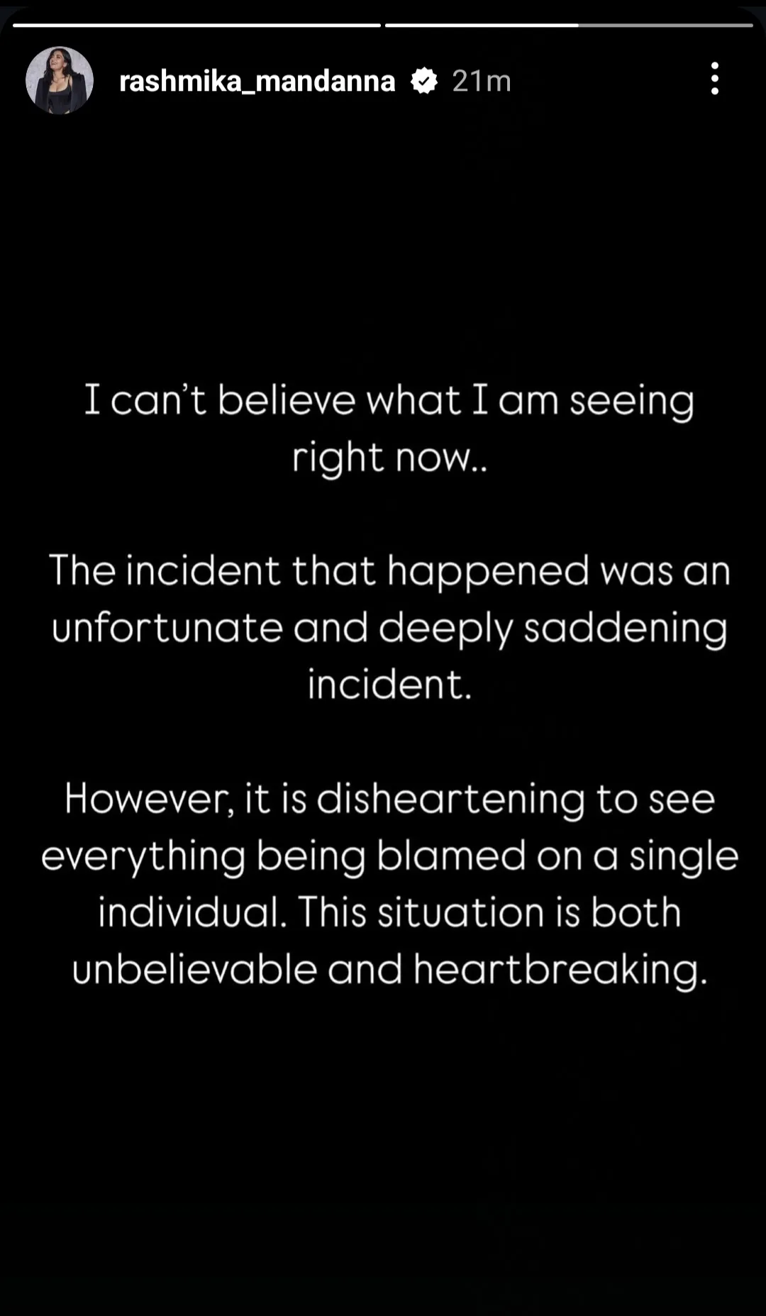 Allu Arjun arrest Rashmika Mandanna