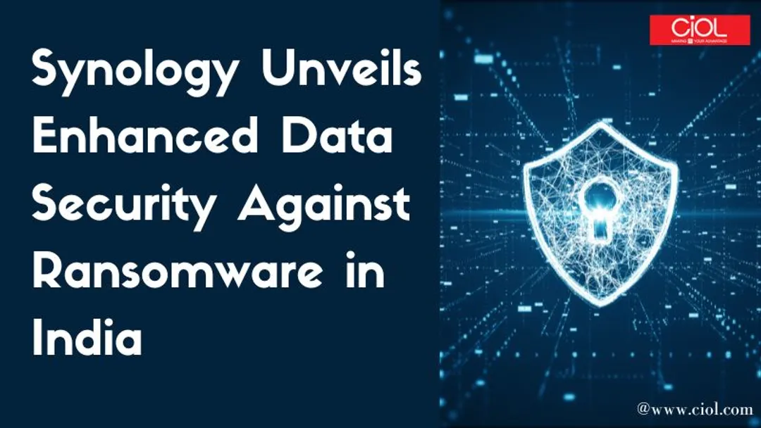 Synology Unveils Enhanced Data Security Against Ransomware in India