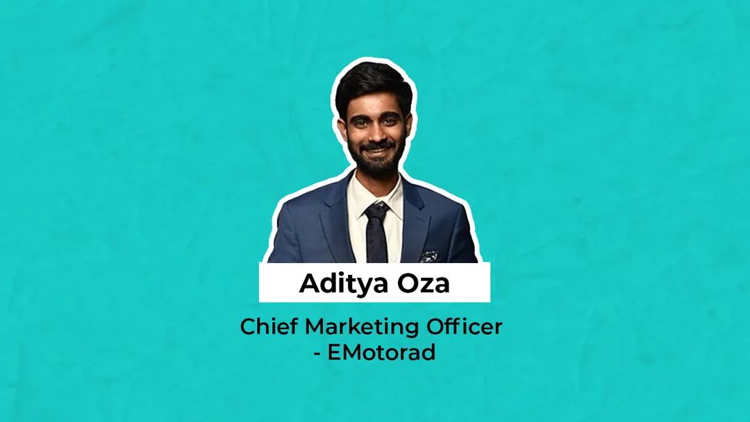 Our goal is to spread awareness: EMotorad’s Aditya Oza on the brand’s marketing strategy
