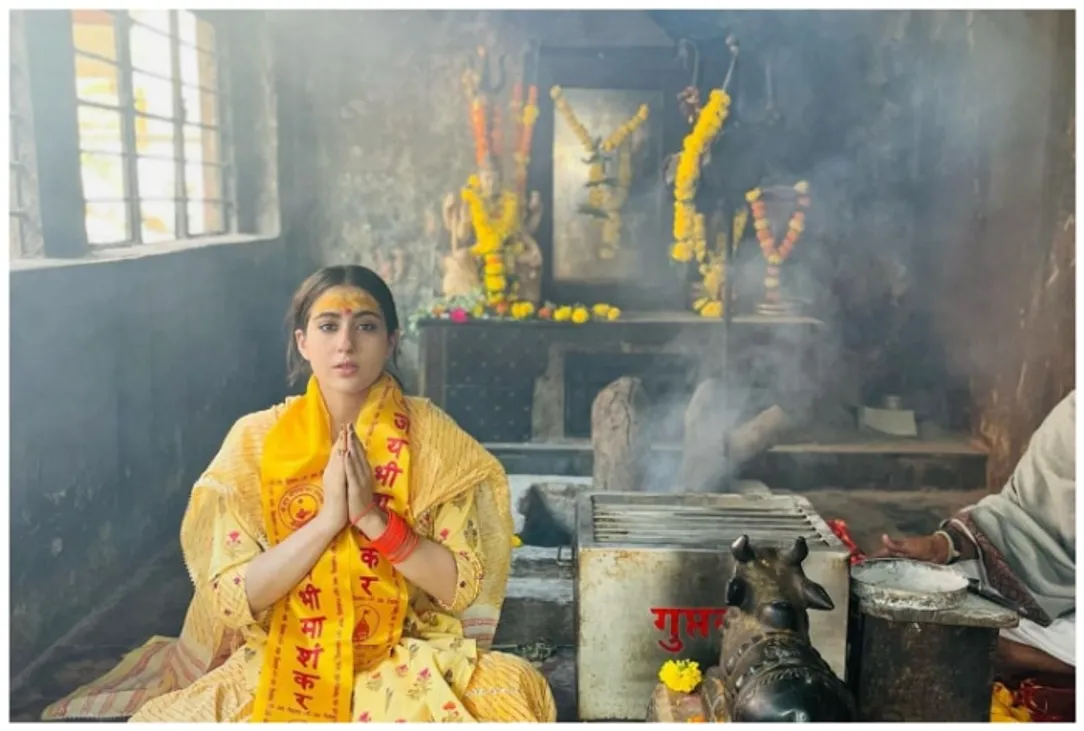 Sara Ali Khan Responds to Being Trolled Over Her Shiva Temple Visit Says I  Dont Care