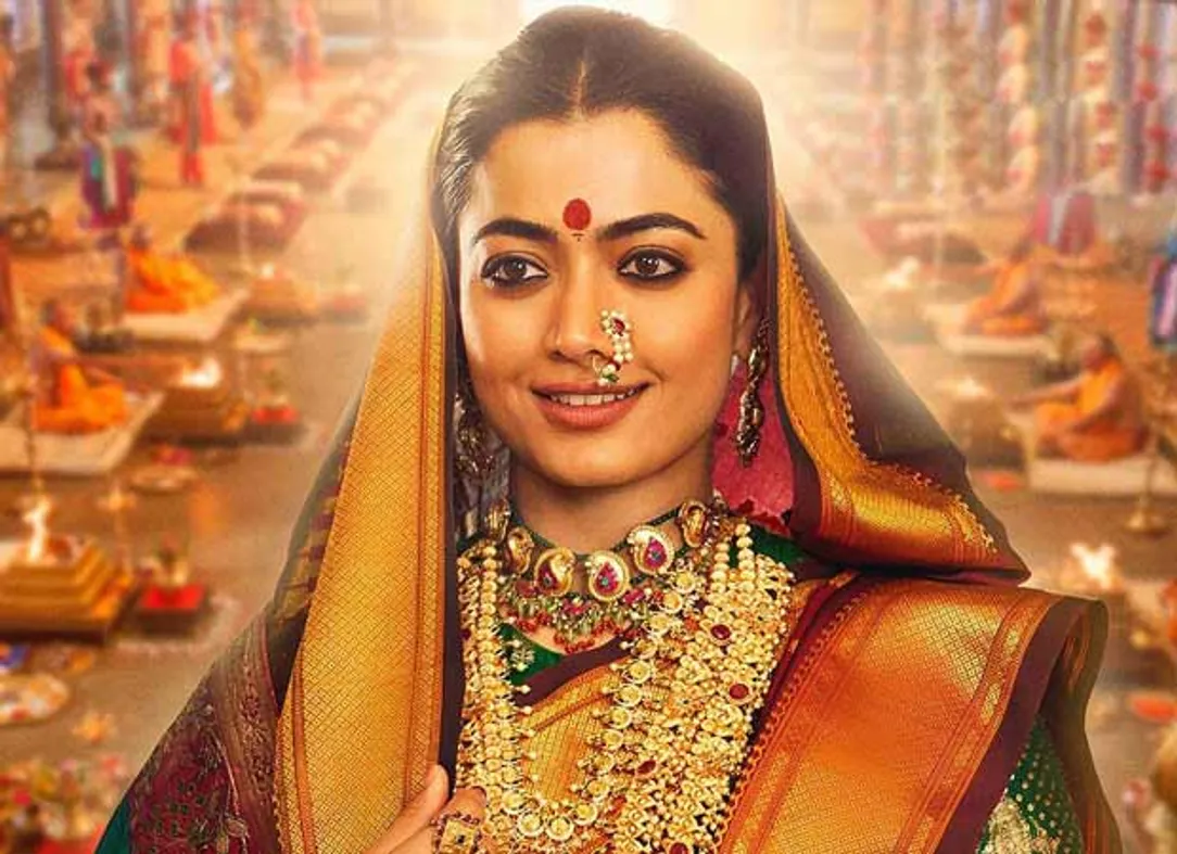 Chhaava Poster: Rashmika Mandanna looks regal as she stunningly transforms  into a Maharashtrian Queen Yesubai : Bollywood News - Bollywood Hungama