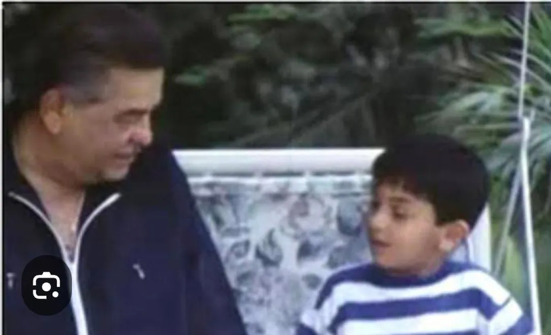 Raj Kapoor with grandson Ranbir K