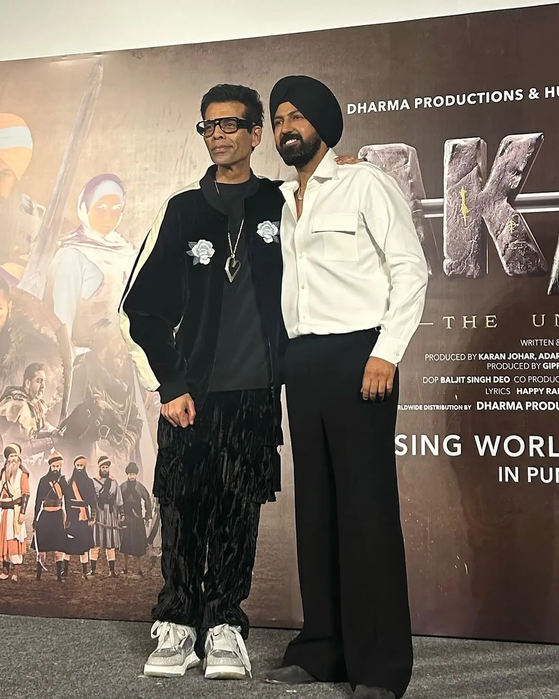 Karan Johar & Gippy Grewal