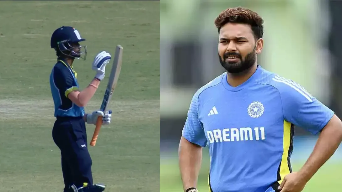 6,6,6,4,4,4... Rishabh Pant के रिप्लेसमेंट ने लगाई छक्के-चौकों की झड़ी, 7 चौके-4 छक्के समेत जड़े इतने रन, हर कोई रह गया दंग