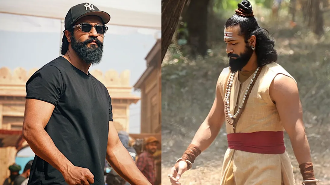 Vicky Kaushal chhava look as Chhatrapati Sambhaji Maharaj photos went viral  on social media | 'छावा' चित्रपटातील विकी कौशलचे अनसीन फोटोज झाले व्हायरल;  चाहते म्हणाले, "हुबेहुब दिसणं…"