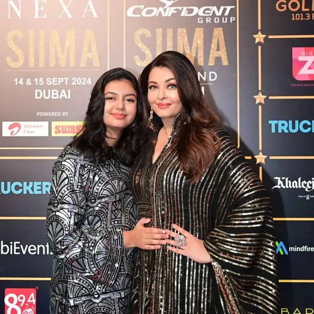 Aishwarya Rai Bachchan and Aaradhya Bachchan