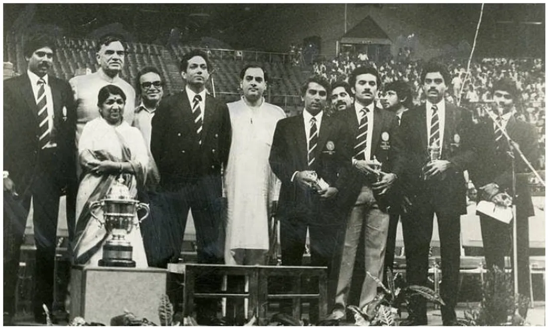 Lata Mangeshkar did a fundraiser for Indian cricket team after 1983 WC